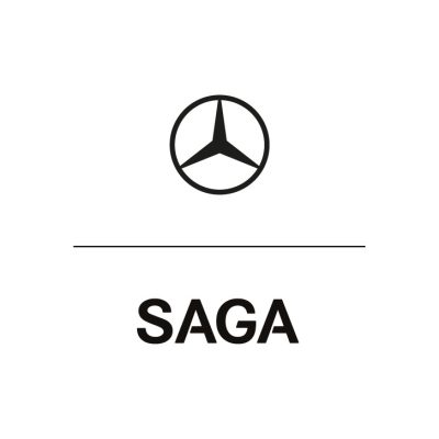 SAGA M B Logo +Star Vertic NOIR 25